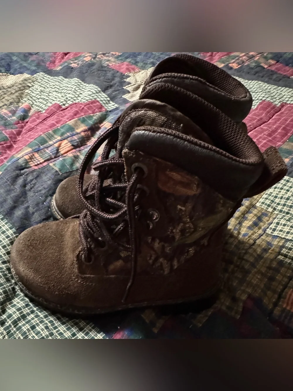 Red Head Boys Boots Size 11M